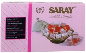 Lokum o smaku różanym SARAY 400g