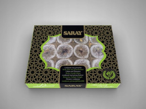 Lokum z pistacjami i kokosem SARAY 300g