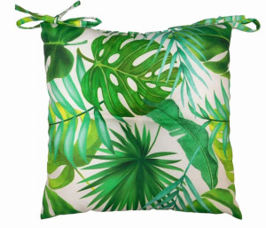 Poduszka na krzesło - monstera