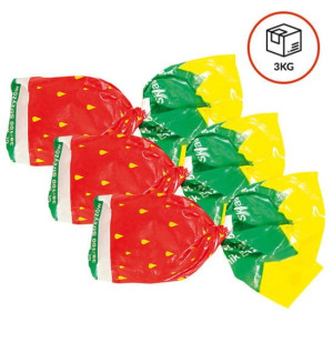 Karmelki O Smaku Truskawkowym Cukierki Nadziewane 3kg