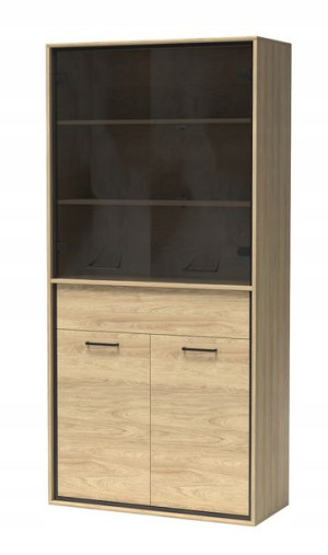 Nowoczesna witryna MILAN-3 92,2x197x41cm, salon