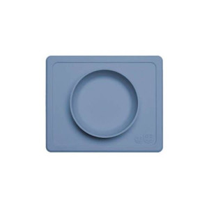 Silikonowa miseczka z podkładką 2w1 Mini Bowl Indigo EZPZ