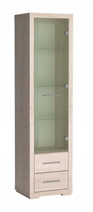 Witryna CHICAGO-12 49x192x40,5cm salon 4 kolory