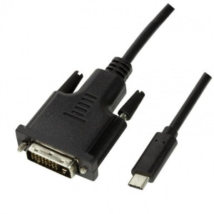 Kabel przewód USB-C - DVI 3.0m LogiLink
