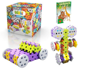 Klocki Meli Basic Constructor 200 Sztuk + Prezent