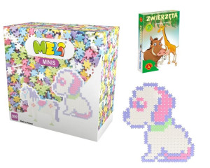 Klocki Meli Minis Pastel 1200 szt + PREZENT