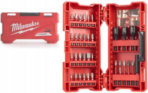 Milwaukee Zestaw Bitów Shockwave 33 Sztuki