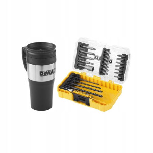 Zestaw Bitów 25 Cz. Dt70707 + Kubek Dewalt