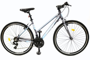 Rower górski / MTB Whisper WX400 / 28" / Szaro-nieibieski
