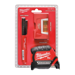 Zestaw Miara Poziomica Marker Milwaukee