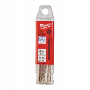 Wiertła Cobaltowe Do Metalu Milwaukee Hss-g 1.5 Mm