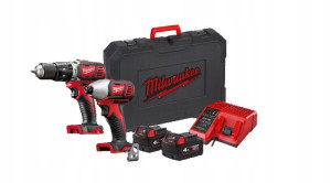 Zestaw Wkrętarka Zakrętarka Milwaukee M18bpp2c402c