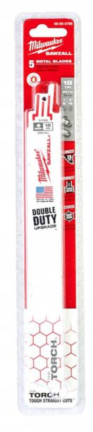 Brzeszczot Do Metalu Milwaukee Torch 230mm 5szt