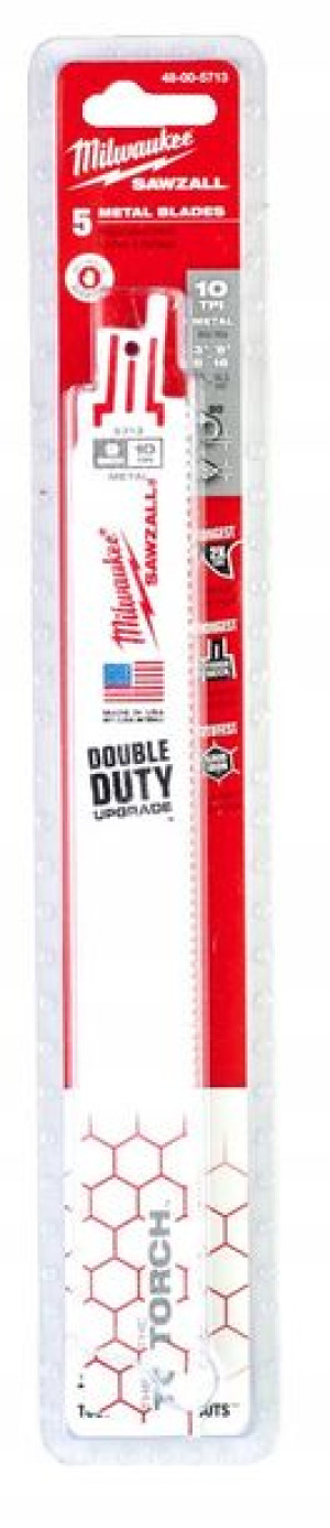 Brzeszczoty Torch Metal Milwaukee 230x10mm 5szt
