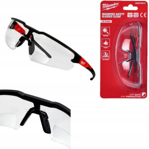 Okulary Ochronne Milwaukee Powiększające + 2,5