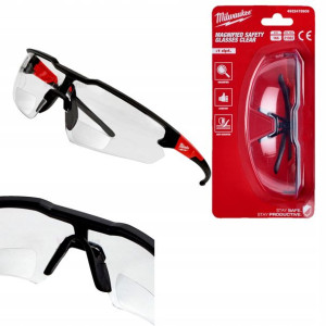 Okulary Ochronne Milwaukee Powiększające + 1,0