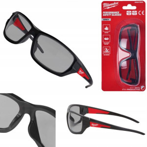 Okulary Ochronne Milwaukee Szare Premium
