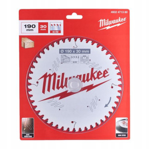 Tarcza Pilarska Do Drewna Milwaukee 190x30 48z.