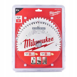 Zestaw Tarcz Pilarskich Do Drewna Milwaukee 2szt.