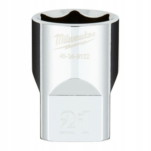 Nasadka Metryczna Krótka 1/2'' Milwaukee 21 Mm
