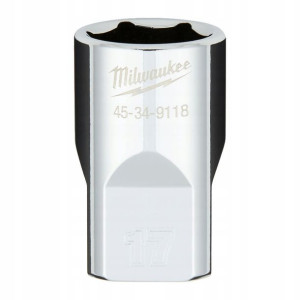 Nasadka Metryczna Krótka 1/2'' Milwaukee 17 Mm