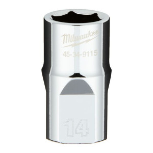 Nasadka Metryczna Krótka 1/2'' Milwaukee 14 Mm