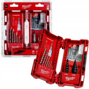 Zestaw Wierteł Stopniowych Milwaukee Hss-g 10el