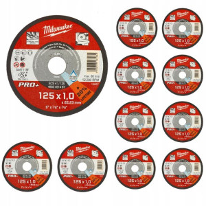 Tarcza Do Metalu Milwaukee Pro+ 10szt.
