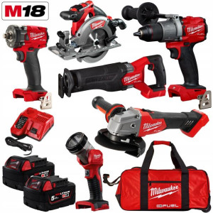 Zestaw Elektronarzędzi Milwaukee M18 Fpp6l2-502b
