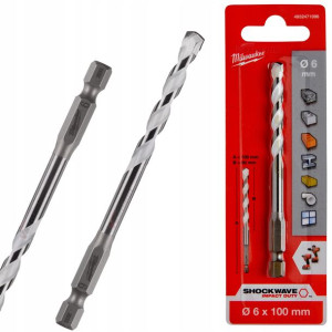 Wiertło Uniwersalne Milwaukee Hex 6 X 100 Mm