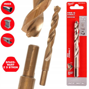 Wiertło Cobaltowe Do Metalu Milwaukee Hss-g 10,5mm