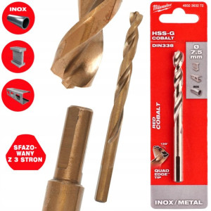Wiertło Cobaltowe Do Metalu Milwaukee Hss-g 7.5 Mm