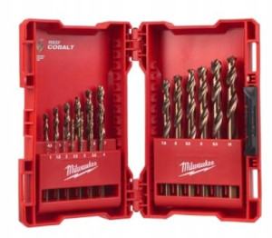 Wiertła Do Metalu Cobaltowe Milwaukee Kaseta- 19el