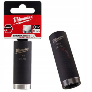 Nasadka Udarowa Długa Milwaukee 3/8" 17 Mm