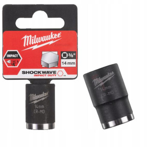 Nasadka Udarowa Krótka Milwaukee 3/8" 14 Mm
