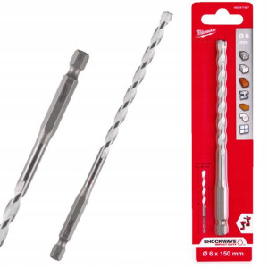Wiertło Uniwersalne Milwaukee Hex 6 X 150 Mm