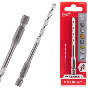 Wiertło Uniwersalne Milwaukee Hex 5 X 100 Mm