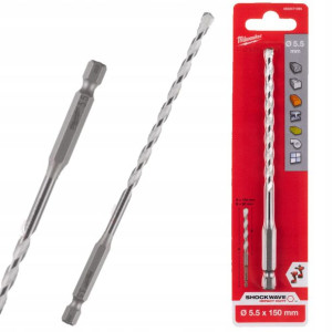 Wiertło Uniwersalne Milwaukee Hex 5,5 X 150 Mm
