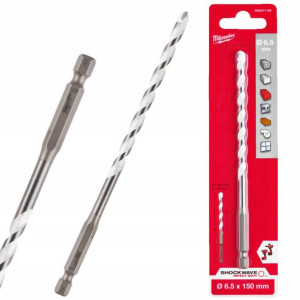 Wiertło Uniwersalne Milwaukee Hex 6,5 X 150 Mm