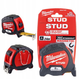 Miara Taśma Milwaukee 8m Stud2