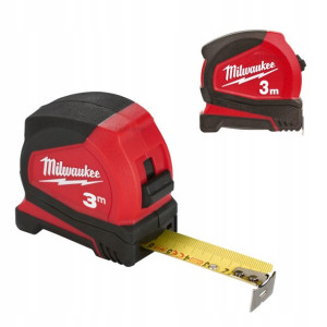Miara Taśma Milwaukee Pro-compact 3m