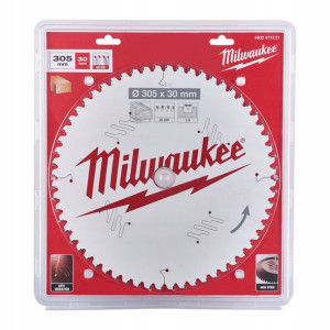 Tarcza Pilarska Do Drewna Milwaukee 305x30mm 60z