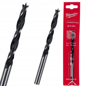 Wiertło Do Drewna Milwaukee Din Bp 117x ⌀ 8 Mm