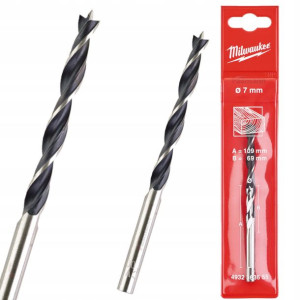 Wiertło Do Drewna Milwaukee Din Bp 109x ⌀ 7 Mm