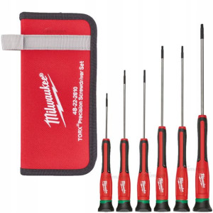 Zestaw Wkrętaków Precyzyjnych Torx Milwaukee 6szt