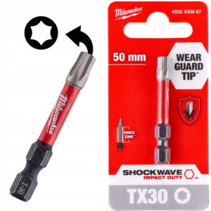Milwaukee Bit Udarowy Torx Shockwave Tx30 50mm