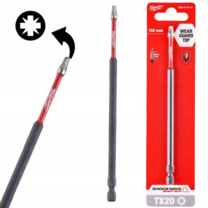 Milwaukee Bit Udar Torx Shockwave Tx20 150mm