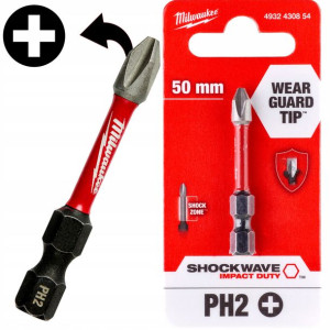Milwaukee Bit Udarowy Shockwave Ph 2 50mm