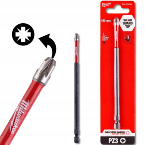 Milwaukee Bit Udarowy Shockwave Pz3 150mm