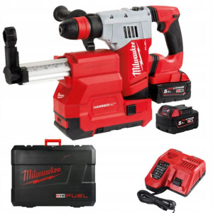 Zestaw Młoto-wiertarka Z Odsysaczem Milwaukee M18